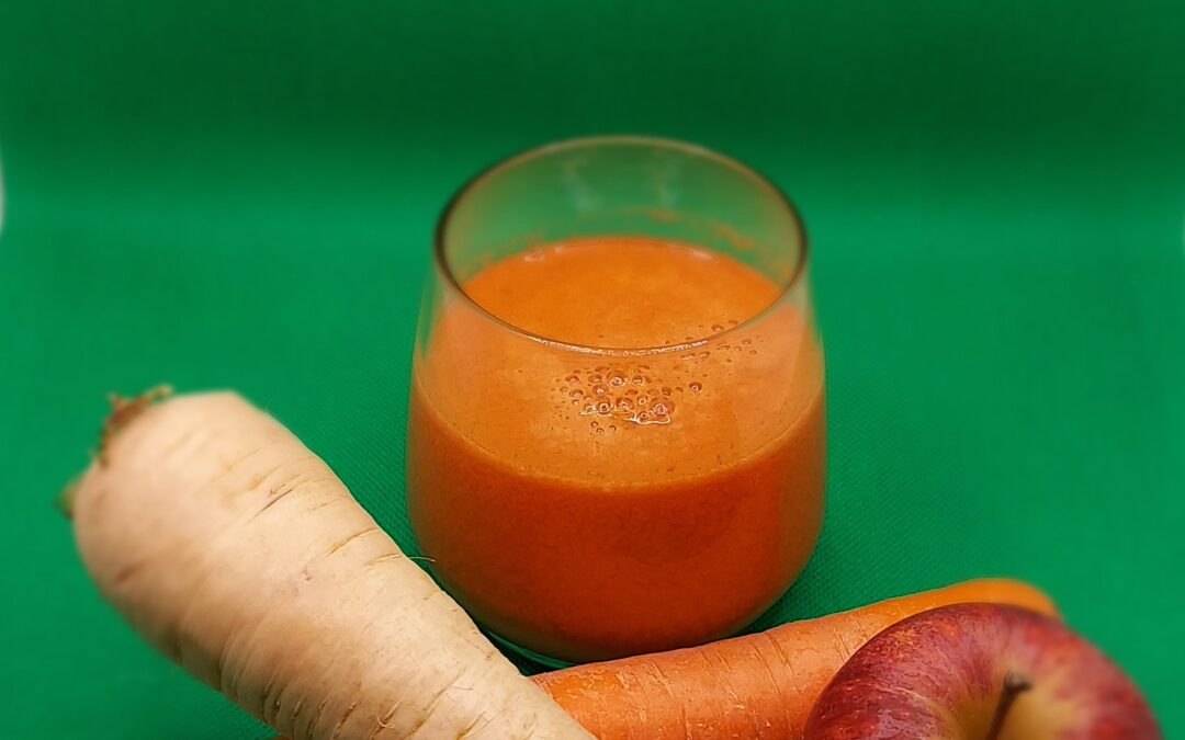 Jus panais, carotte, pomme